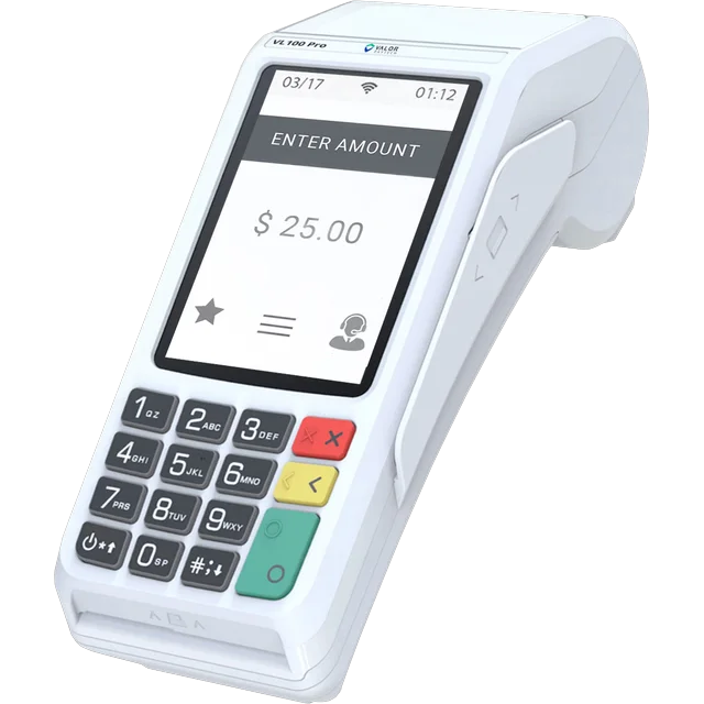 Valor VL100 Pro countertop terminal